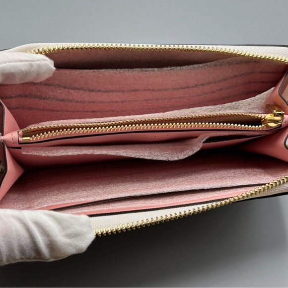 Kate Spade Morgan Fancy Hearts Zip-around Continental Wallet KA063 NWT - Picture 7 of 13